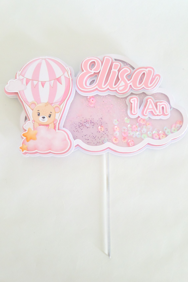 Cake topper "Ourson"